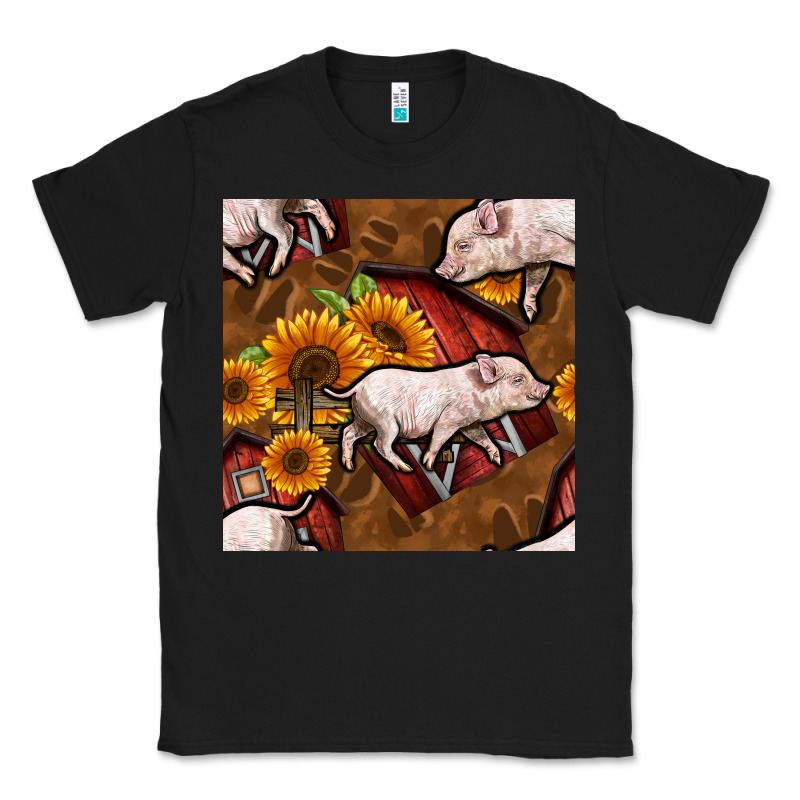 Pig And Barn Classic Tee by BundleAndBundleShop | Teevron