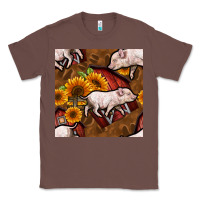 Chestnut pig and barn Classic Tee - BundleAndBundleShop