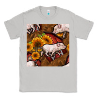 Moon Dust pig and barn Classic Tee - BundleAndBundleShop