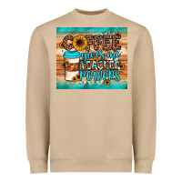 Mushroom coffee gives me teacher powers Heavyweight Sweatshirt - JahusDesignShop