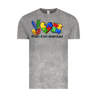 Cloud Rock peace love  cure Vintage Tee - AdoDesignShop
