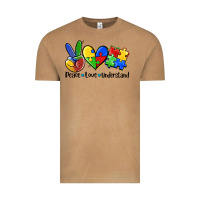 Vintage Camel peace love  cure Vintage Tee - AdoDesignShop