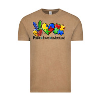 Vintage Coffee peace love  cure Vintage Tee - AdoDesignShop