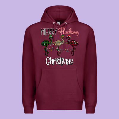 Merry Flocking Christmas Premium Hoodie Designed By Bettercallsaul