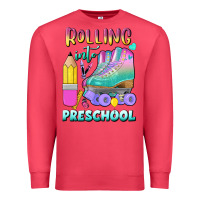 Cardinal rolling into preschool Premium Sweatshirt - BundleAndBundleShop