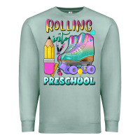 Seafoam rolling into preschool Premium Sweatshirt - BundleAndBundleShop