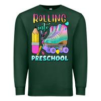 Sports Green rolling into preschool Premium Sweatshirt - BundleAndBundleShop