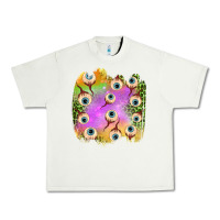 Pistachio eyes leopard halloween patch Urban Heavy Tee - BundleAndBundleShop