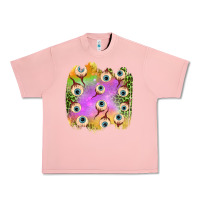 Salmon eyes leopard halloween patch Urban Heavy Tee - BundleAndBundleShop