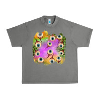 Tornado eyes leopard halloween patch Urban Heavy Tee - BundleAndBundleShop