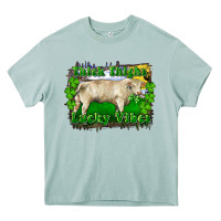 Arona thick thighs lucky vibes charolais bull Heavy Core Tee - RanaPortraitStore