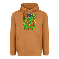 St.patrick Love With Clover Heavyweight Hoodie | Teevron