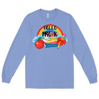 Colony Blue back to school hello pre k Long Sleeve Tee - AdoDesignShop