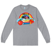 Heather Grey back to school hello pre k Long Sleeve Tee - AdoDesignShop