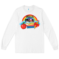 White back to school hello pre k Long Sleeve Tee - AdoDesignShop