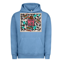 Pigment Pebble Blue raised 90's country Urban Hoodie - TumblerDesignByShophia