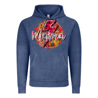 Vintage Denim mama lighting bolt Vintage Hoodie - RacoonDesign