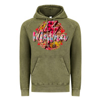 Vintage Olive mama lighting bolt Vintage Hoodie - RacoonDesign