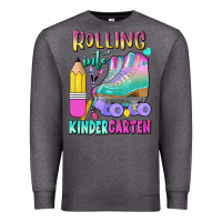 Charcoal Heather rolling into kindergarten Premium Sweatshirt - BundleAndBundleShop