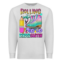 Dove Grey rolling into kindergarten Premium Sweatshirt - BundleAndBundleShop