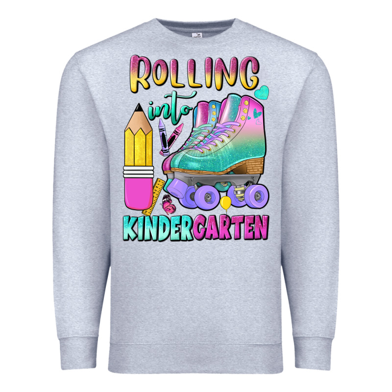 Rolling Into Kindergarten Premium Sweatshirt by BundleAndBundleShop | Teevron