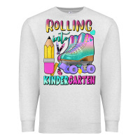 Oatmeal Heather rolling into kindergarten Premium Sweatshirt - BundleAndBundleShop