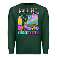 Sports Green rolling into kindergarten Premium Sweatshirt - BundleAndBundleShop