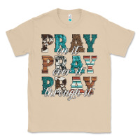 Mushroom pray on it pray over it pray through it Classic Tee - Artiststas