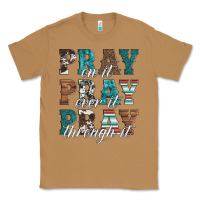 Toasted Coconut pray on it pray over it pray through it Classic Tee - Artiststas