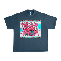 Midnight Navy in october we wear pink Urban Heavy Tee - JahusDesignShop
