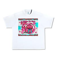 White in october we wear pink Urban Heavy Tee - JahusDesignShop