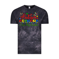 Cloud Black autism grandma i love my grandson Vintage Tee - Artiststas