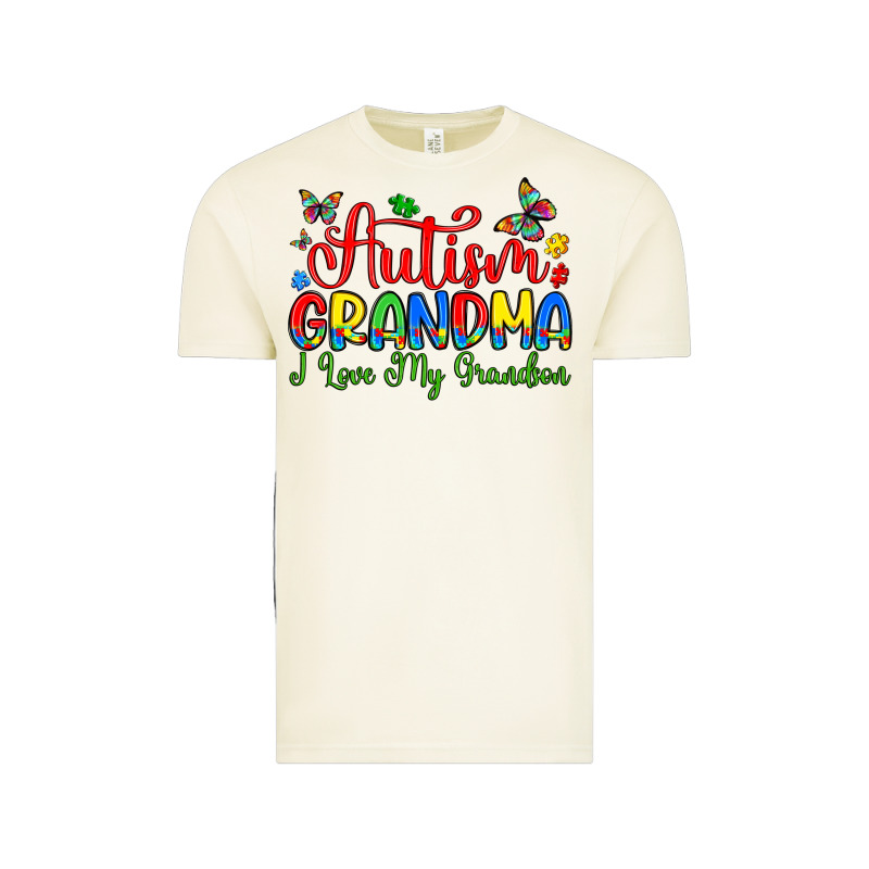 Autism Grandma I Love My Grandson Vintage Tee by Artiststas | Teevron