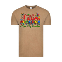 Vintage Coffee autism grandma i love my grandson Vintage Tee - Artiststas