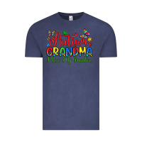 Vintage Denim autism grandma i love my grandson Vintage Tee - Artiststas