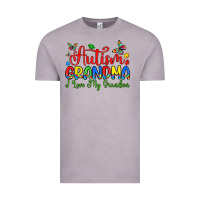 Vintage Zinc autism grandma i love my grandson Vintage Tee - Artiststas