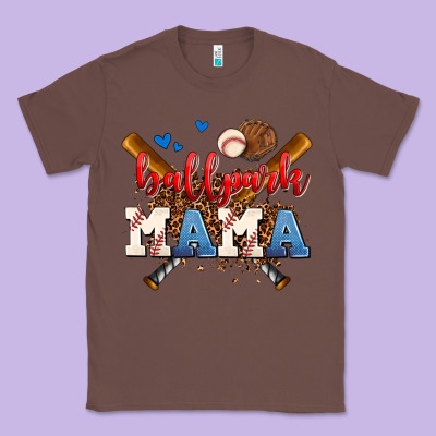Ballpark Mama Classic Tee Designed By Adodesignshop