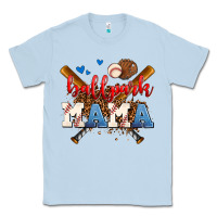 Dusty Blue ballpark mama Classic Tee - AdoDesignShop