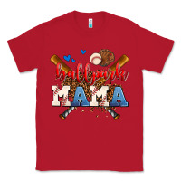 Red ballpark mama Classic Tee - AdoDesignShop