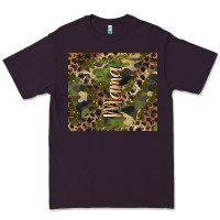 Plum camouflage mama Premium Tee - BarkalooDesign