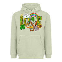 Matcha St. Patrick's Love Nurse Heavyweight Hoodie - BundleAndBundleShop