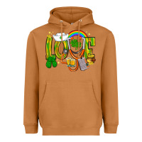 Meerkat St. Patrick's Love Nurse Heavyweight Hoodie - BundleAndBundleShop