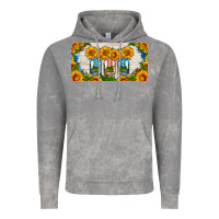 Cloud Rock american mason jar sunflower license plate Vintage Hoodie - HRA Design Shop