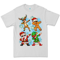 Dove Grey dabbing christmas Premium Tee - Zillion Design Studio