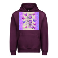 Mauve Wine kindly fuck off Urban Hoodie - TumblerDesignByShophia