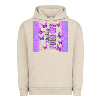 Pigment French Oak kindly fuck off Urban Hoodie - TumblerDesignByShophia