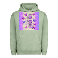 Pigment Oil Green kindly fuck off Urban Hoodie - TumblerDesignByShophia