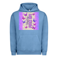 Pigment Pebble Blue kindly fuck off Urban Hoodie - TumblerDesignByShophia