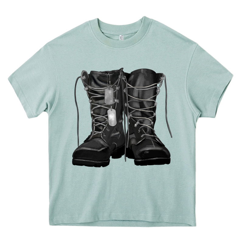 Soldier Boots Heavy Core Tee by RanaPortraitStore | Teevron
