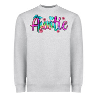 Heather Grey auntie Heavyweight Sweatshirt - JahusDesignShop